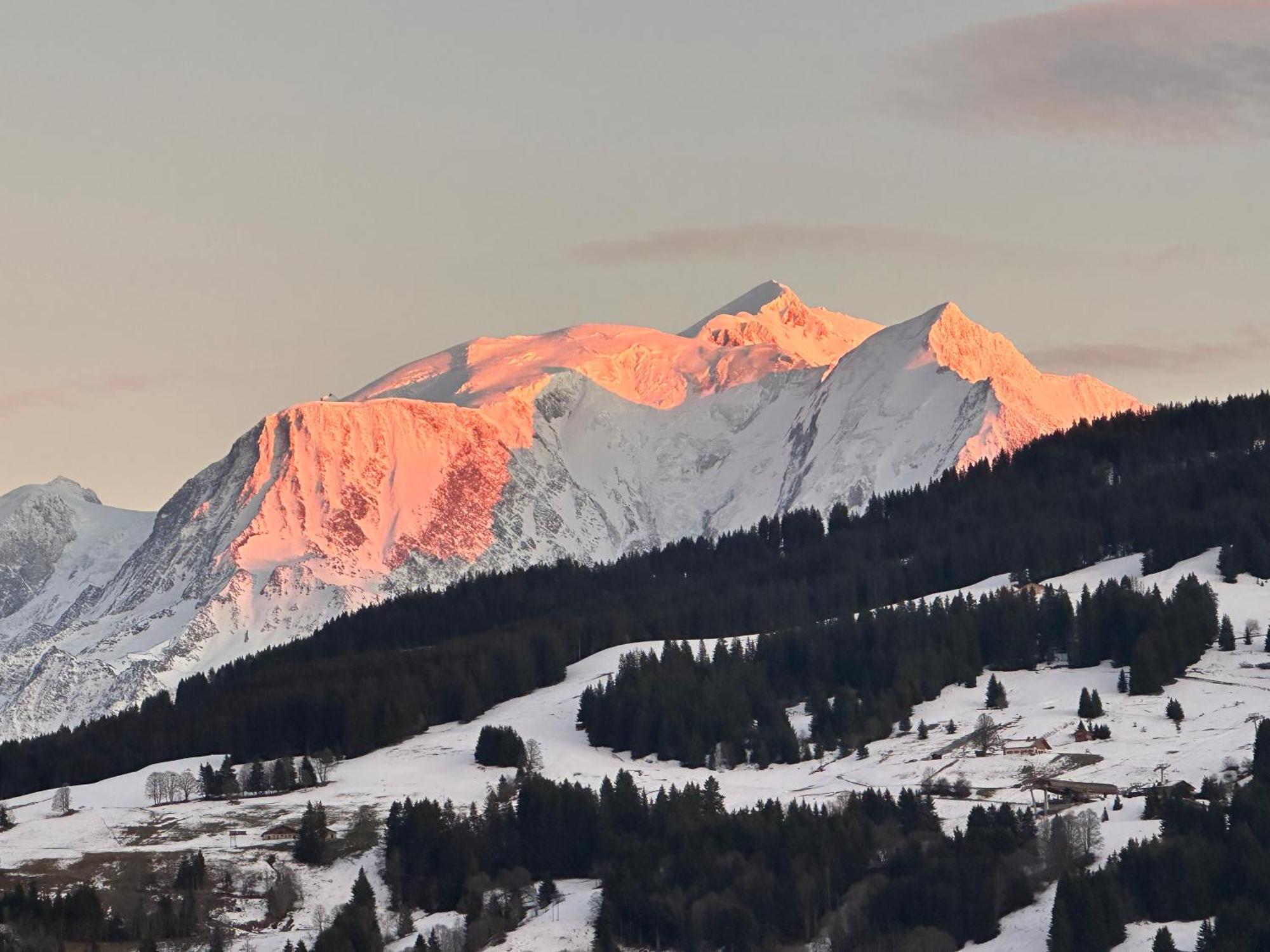 Chalet A Megeve-Vauvray - Grands Appartements , Vue Mont Blanc Demi-Quartier 외부 사진
